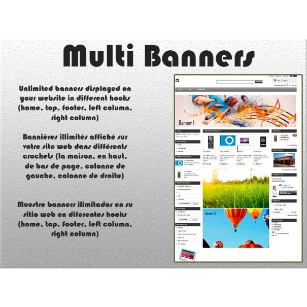 Multi banners