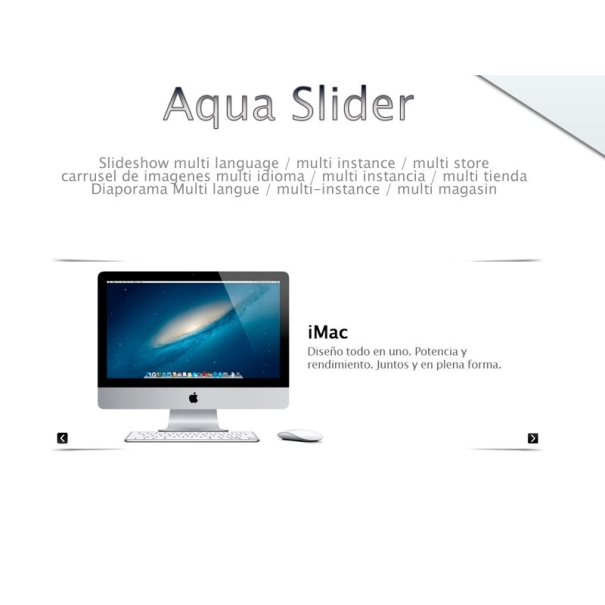 Aqua Slider - Prestashop slider (multislider-multilingual)