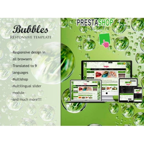 Bubbles responsive - PS 1.5
