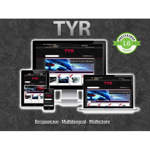 Tyr - Prestashop responsive template
