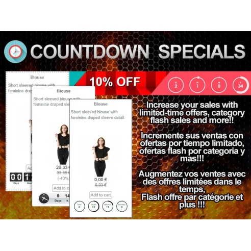 Countdown Specials - Flash sales